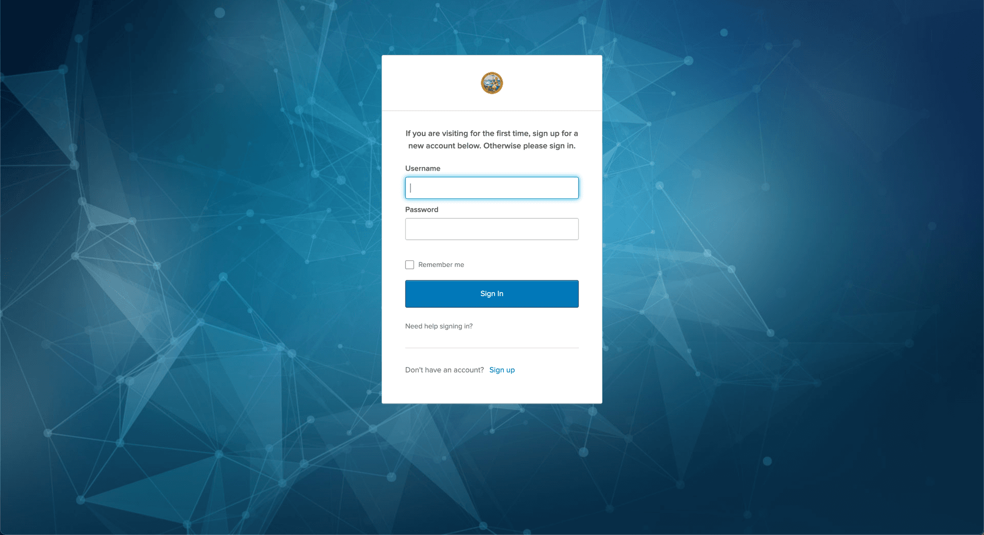 Login Page